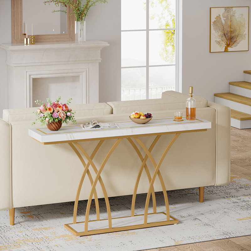 Mercer41 Kedara 55.12 Console Table Reviews Wayfair